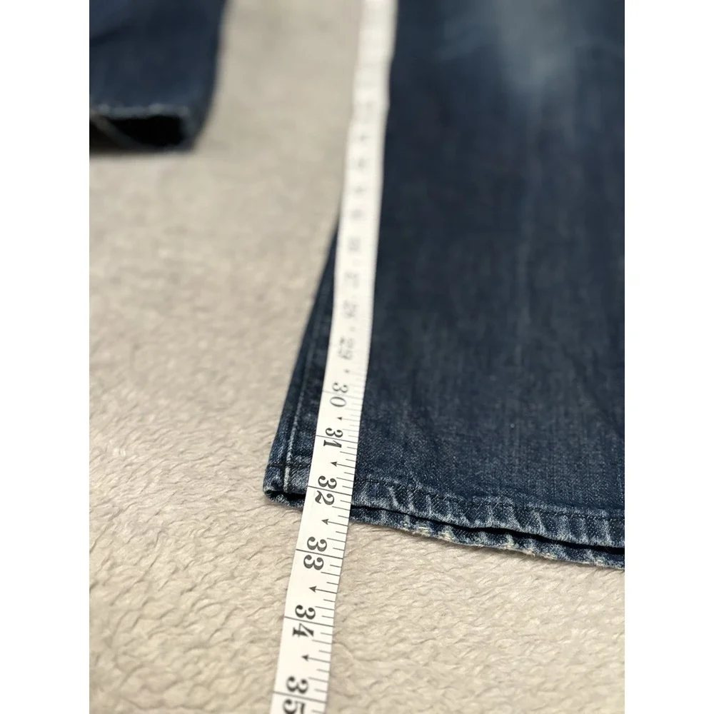 Lucky Brand 121 Heritage Slim Men's Blue Denim Jeans Size 34x32 Cotton Pants